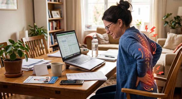 Mal de dos et télétravail : ce que l'électrostimulation peut vraiment faire pour vous